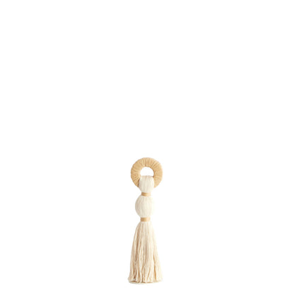 Ornamento raffia Tulum - Cream