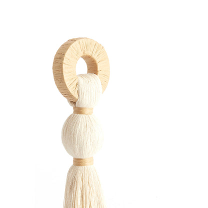 Ornamento raffia Tulum - Cream