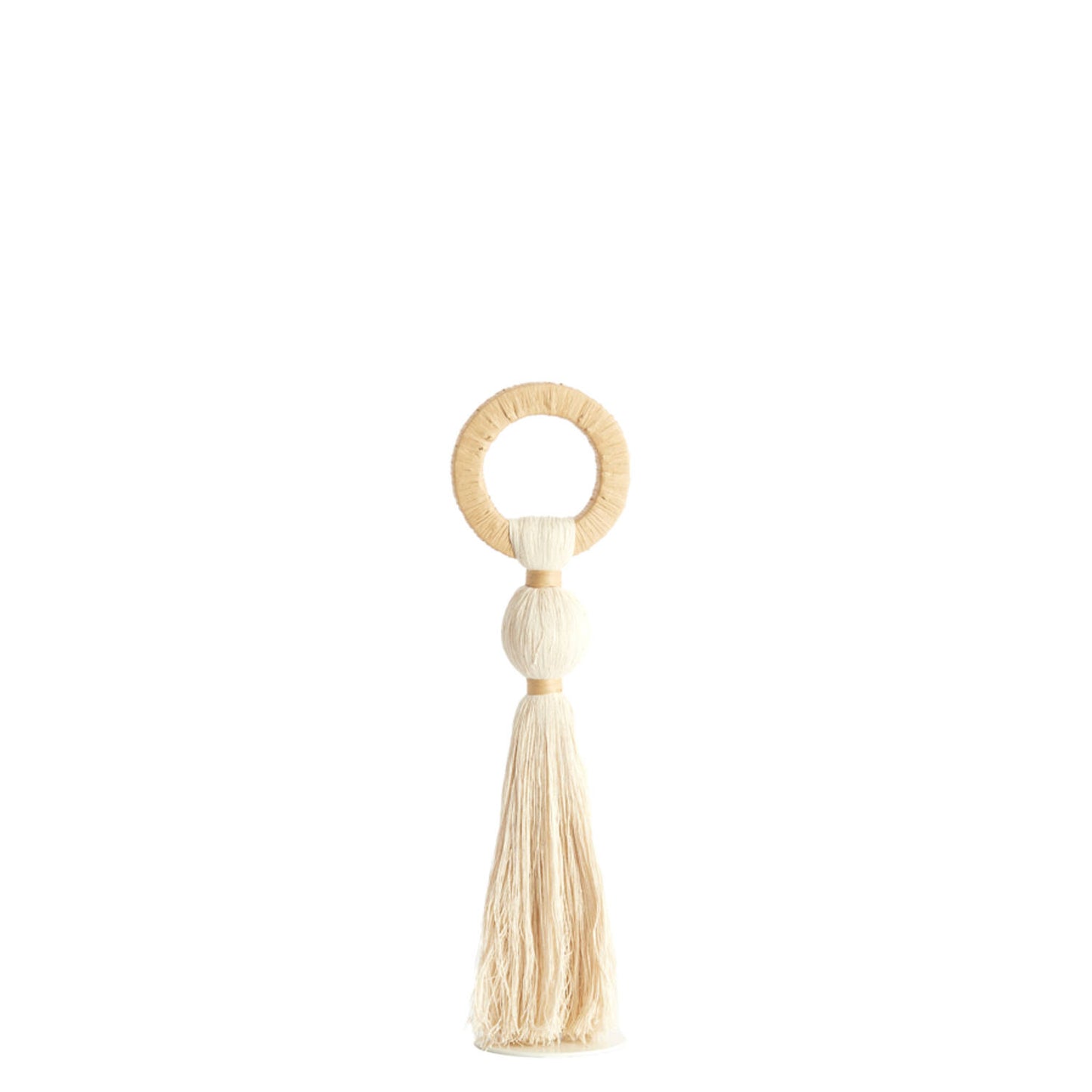 Ornamento raffia Tulum - Cream