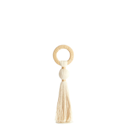 Ornamento raffia Tulum - Cream