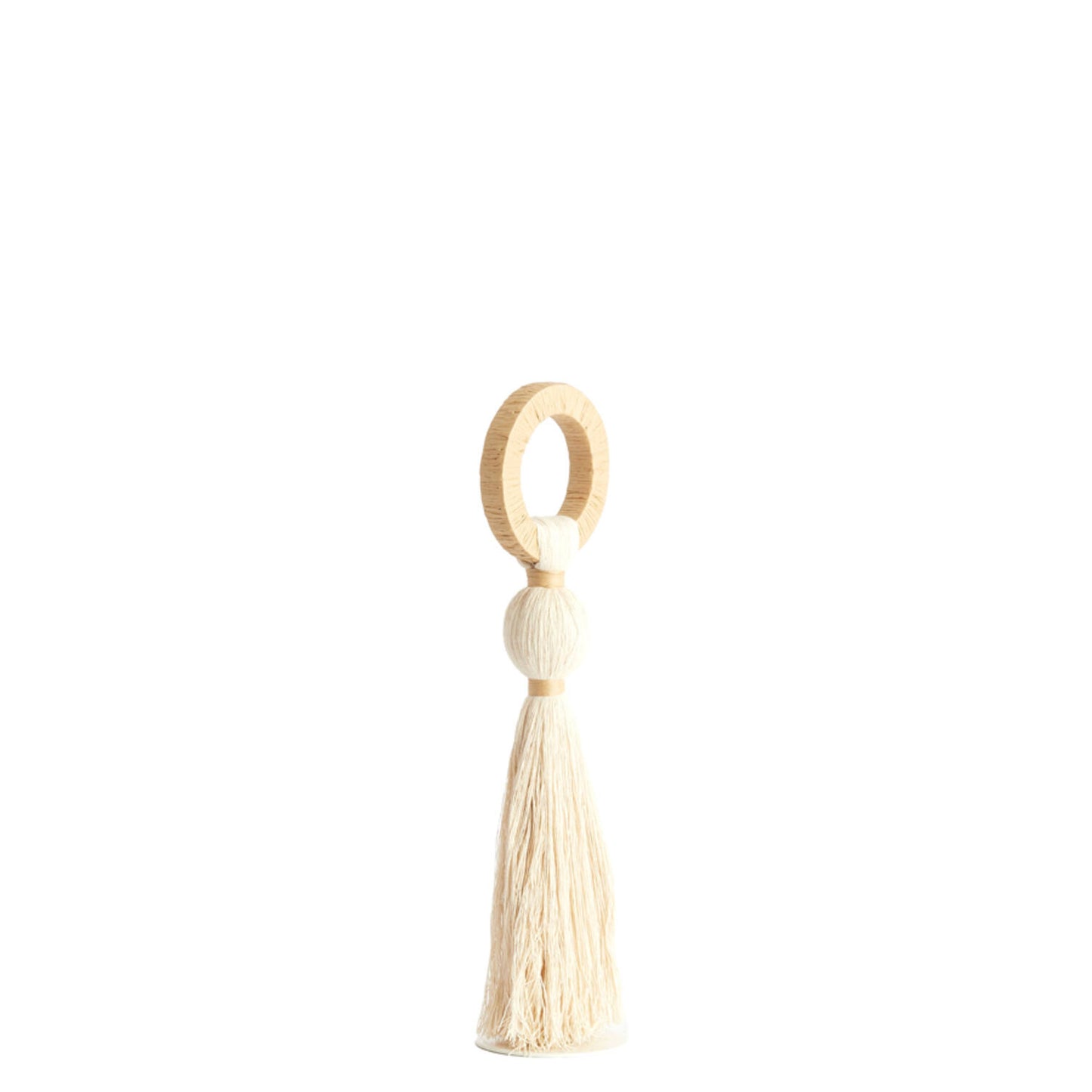 Ornamento raffia Tulum - Cream