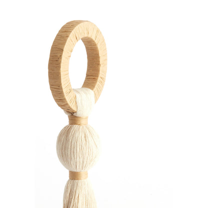 Ornamento raffia Tulum - Cream