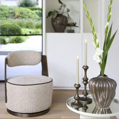 Set 2 Velas de cera LED Ø2x22 cm