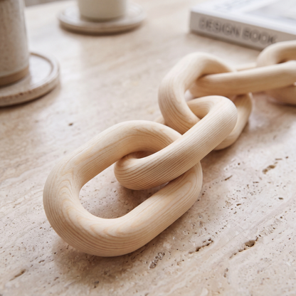 Cadena de madera curve