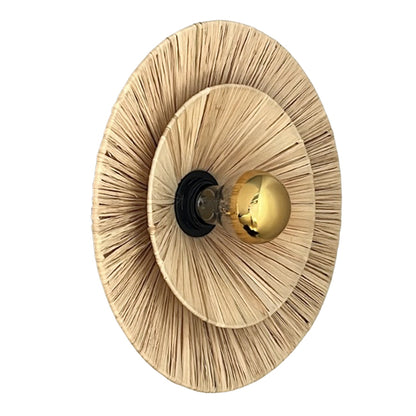 Aplique raffia round