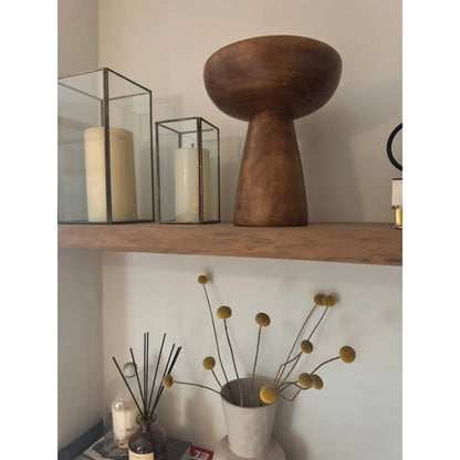 Pedestal Madera Brownie Tall