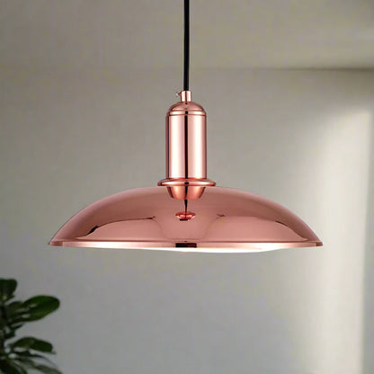Lámpara colgante Emily Copper