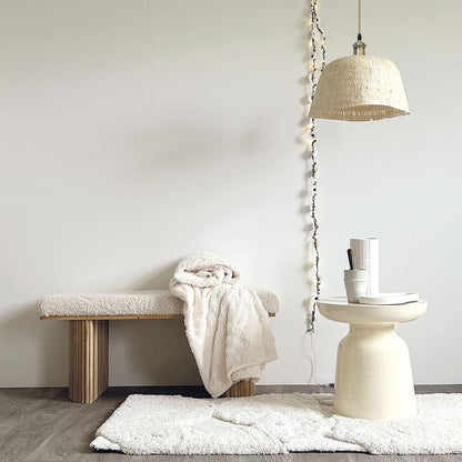 Lampara colgante papel mache - Big Pig Chile