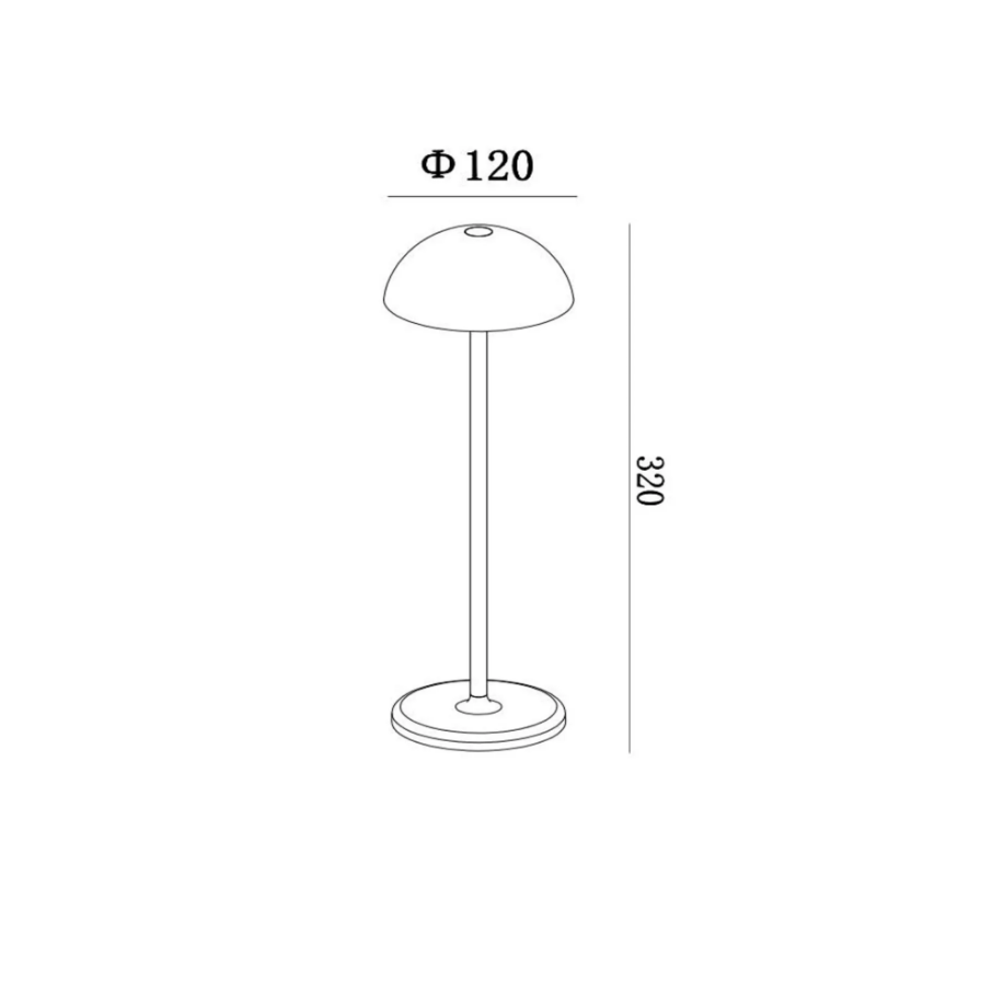 Dome Outdoor Recargable