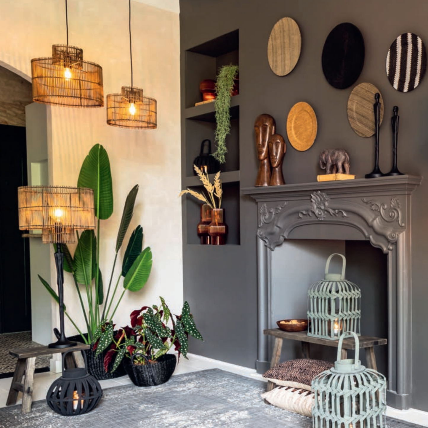 Ornamento de pared Bret