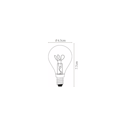 Mini Ampolleta Vintage LED Ambar