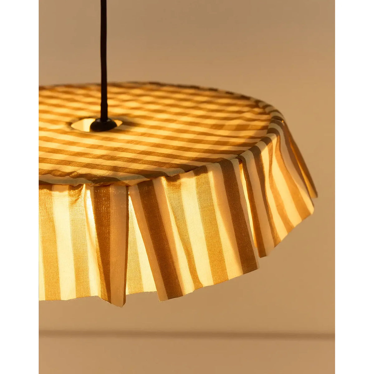 Lámpara colgante Vibes 40 cm - Brown stripes