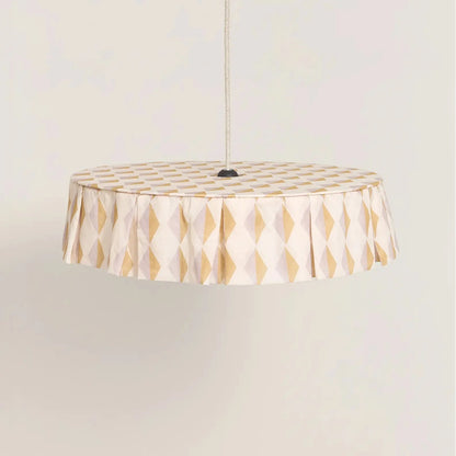 Lámpara colgante Vibes 50 cm - Mustard lilac harlequin
