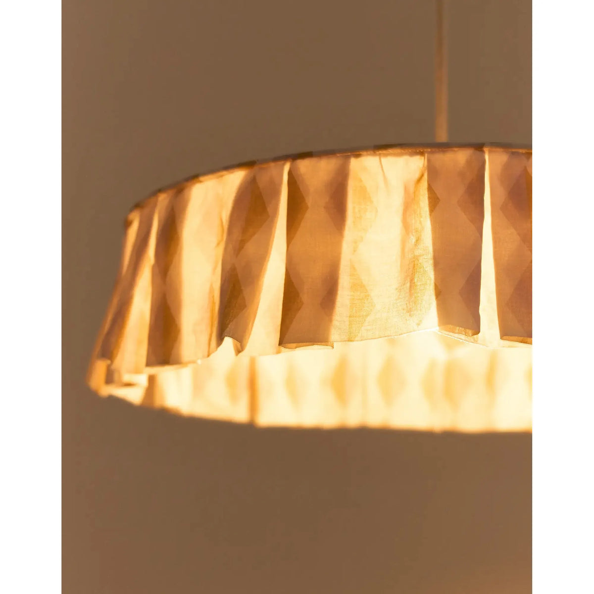 Lámpara colgante Vibes 50 cm - Mustard lilac harlequin
