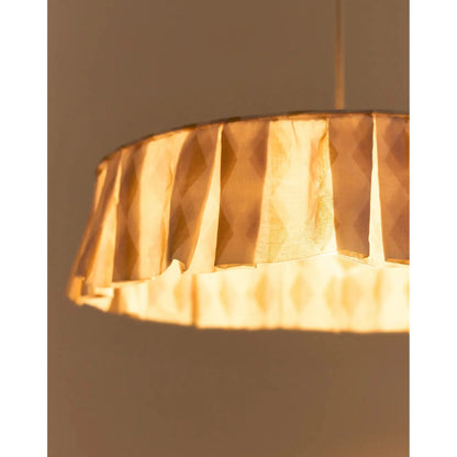 Lámpara colgante Vibes 50 cm - Mustard lilac harlequin