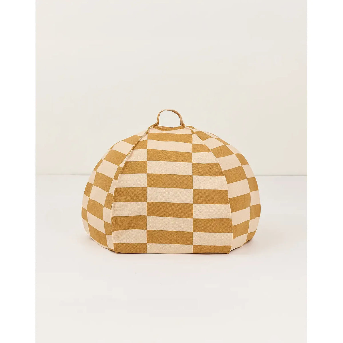 Pouf redondo vibes - Mustard and sand tiles