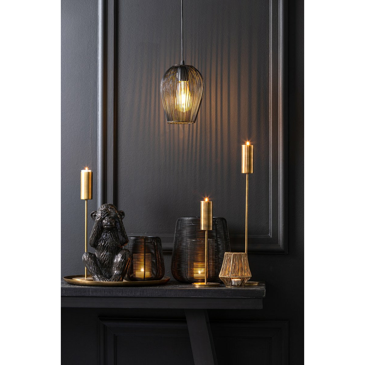 Mykonos Pendant BLK - Big Pig Chile