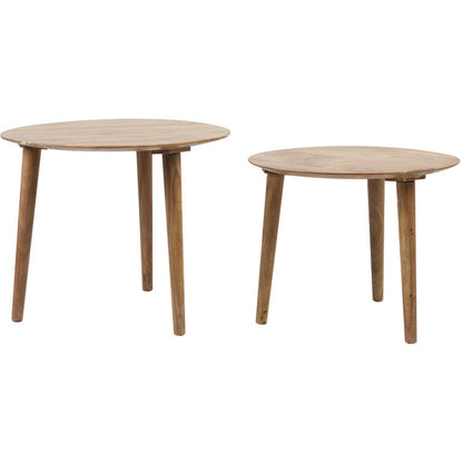 Mesas Laterales Chass Wood (Set o individual)