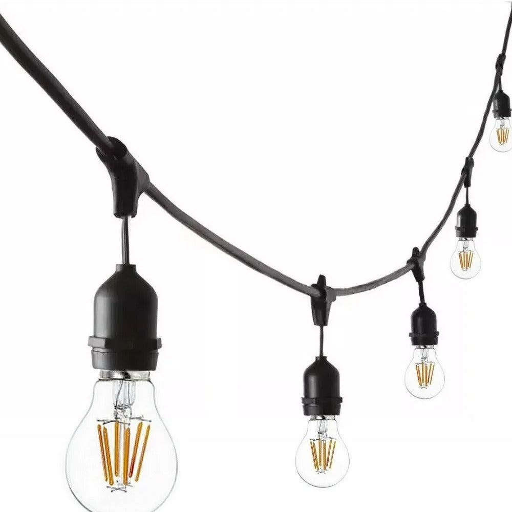 Guirnalda LED con Ampolletas