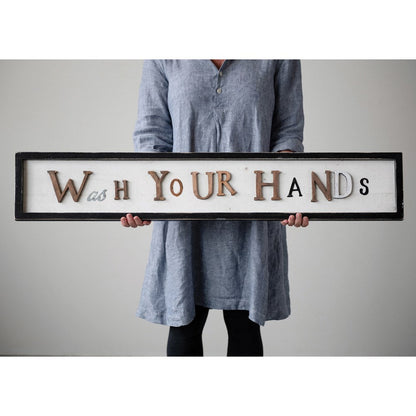 Cuadro Wash Your Hands